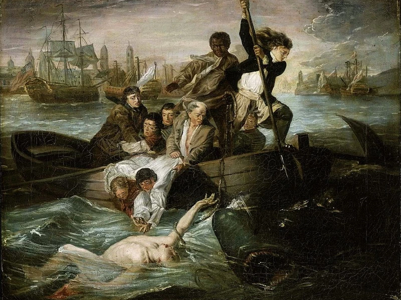 1770-Henry Sargent - Watson e lo squalo - Museum of Fine Arts Boston